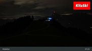 Archived webcam image showing Hahnenkamm Mountain on 10 Oct 2026 at 01:34