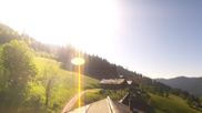 Archived webcam image showing Hotel Bergheimat panoramic view on 22 May 2026 at 08:47
