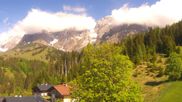 Archived webcam image showing Hotel Bergheimat panoramic view on 22 May 2026 at 10:47