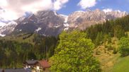 Archived webcam image showing Hotel Bergheimat panoramic view on 22 May 2026 at 14:47
