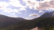 Archived webcam image showing Hotel Bergheimat panoramic view on 22 May 2026 at 16:47