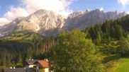 Archiviertes Webcam Bild: Mühlbach: Panoramablick Hotel Bergheimat am 12.07.2026 um 08:00 Uhr