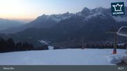 Archived webcam image showing Top Station Hochmaisalm Maria Alm on 20 Mar 2026 at 03:01