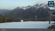 Archiviertes Webcam Bild: Hochkönig Maria Alm: Bergstation Hochmaisalm am 12.04.2026 um 08:44 Uhr