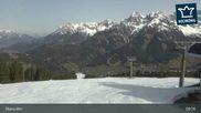 Archiviertes Webcam Bild: Hochkönig Maria Alm: Bergstation Hochmaisalm am 12.04.2026 um 09:44 Uhr