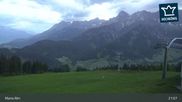 Archived webcam image showing Top Station Hochmaisalm Maria Alm on 18 Jun 2026 at 03:22