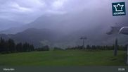 Archived webcam image showing Top Station Hochmaisalm Maria Alm on 18 Jun 2026 at 05:22