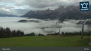 Archiviertes Webcam Bild: Hochkönig Maria Alm: Bergstation Hochmaisalm am 26.08.2026 um 08:16 Uhr