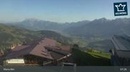 Archived webcam image showing Aberg Top Station Maria Alm on 19 Jun 2026 at 07:35