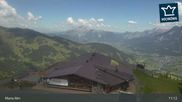 Archived webcam image showing Aberg Top Station Maria Alm on 19 Jun 2026 at 11:35