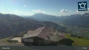 Archived webcam image showing Aberg Top Station Maria Alm on 12 Jul 2026 at 17:00