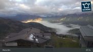 Archived webcam image showing Aberg Top Station Maria Alm on 28 Oct 2026 at 07:17