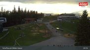 Archived webcam image showing Scheffau at mountain range Wilder Kaiser on 4 Jun 2026 at 01:29