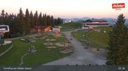 Archived webcam image showing Scheffau at mountain range Wilder Kaiser on 19 Jun 2026 at 05:07