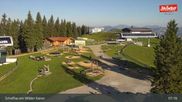 Archived webcam image showing Scheffau at mountain range Wilder Kaiser on 19 Jun 2026 at 07:07
