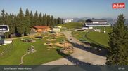 Archived webcam image showing Scheffau at mountain range Wilder Kaiser on 19 Jun 2026 at 08:07