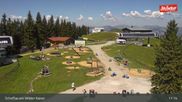 Archived webcam image showing Scheffau at mountain range Wilder Kaiser on 19 Jun 2026 at 11:07