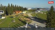 Archived webcam image showing Scheffau at mountain range Wilder Kaiser on 12 Jul 2026 at 07:47