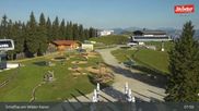 Archived webcam image showing Scheffau at mountain range Wilder Kaiser on 12 Jul 2026 at 08:47