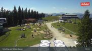 Archived webcam image showing Scheffau at mountain range Wilder Kaiser on 12 Jul 2026 at 15:41