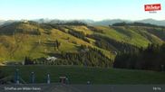 Archived webcam image showing Scheffau at mountain range Wilder Kaiser on 5 Sep 2026 at 01:36