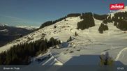 Archived webcam image showing Brixen im Thale, SkiWelt Wilder Kaier - Brixental on 5 Apr 2026 at 08:32