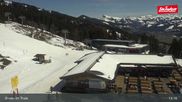 Archived webcam image showing Brixen im Thale, SkiWelt Wilder Kaier - Brixental on 5 Apr 2026 at 13:32
