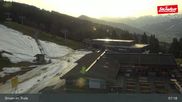 Archived webcam image showing Brixen im Thale, SkiWelt Wilder Kaier - Brixental on 12 Apr 2026 at 07:11