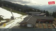 Archived webcam image showing Brixen im Thale, SkiWelt Wilder Kaier - Brixental on 12 Apr 2026 at 11:11