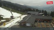 Archived webcam image showing Brixen im Thale, SkiWelt Wilder Kaier - Brixental on 12 Apr 2026 at 17:11
