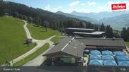 Archived webcam image showing Brixen im Thale, SkiWelt Wilder Kaier - Brixental on 19 Jun 2026 at 11:22