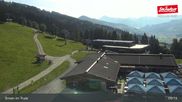 Archived webcam image showing Brixen im Thale, SkiWelt Wilder Kaier - Brixental on 12 Jul 2026 at 09:06