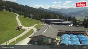 Archived webcam image showing Brixen im Thale, SkiWelt Wilder Kaier - Brixental on 12 Jul 2026 at 13:06