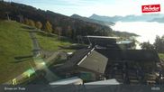 Archived webcam image showing Brixen im Thale, SkiWelt Wilder Kaier - Brixental on 20 Oct 2026 at 09:28