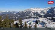 Archived webcam image showing Ellmau: Top Station Hartkaiserbahn on 26 Feb 2026 at 09:02