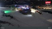Archiviertes Webcam Bild: Ellmau: Bergstation Hartkaiserbahn am 26 Feb 2026 um 19:07 Uhr