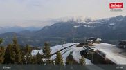 Archiviertes Webcam Bild: Ellmau: Bergstation Hartkaiserbahn am 12.04.2026 um 08:02 Uhr