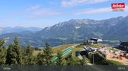 Archiviertes Webcam Bild: Ellmau: Bergstation Hartkaiserbahn am 12.07.2026 um 09:26 Uhr