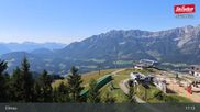 Archiviertes Webcam Bild: Ellmau: Bergstation Hartkaiserbahn am 12.07.2026 um 17:21 Uhr