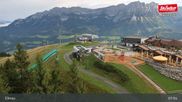 Archiviertes Webcam Bild: Ellmau: Bergstation Hartkaiserbahn am 26.08.2026 um 08:25 Uhr