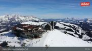 Archived webcam image showing Hohe Salve, Hopfgarten (Brixental) on 26 Feb 2026 at 11:02