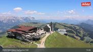 Archived webcam image showing Hohe Salve, Hopfgarten (Brixental) on 12 Jul 2026 at 13:17