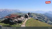 Archived webcam image showing Hohe Salve, Hopfgarten (Brixental) on 14 Aug 2026 at 11:20