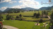 Archived webcam image showing Altenmarkt: Sinnhub farm on 12 Jul 2026 at 16:14