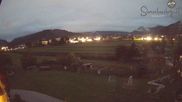 Archived webcam image showing Altenmarkt: Sinnhub farm on 15 Oct 2026 at 07:45