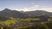 Archived webcam image showing View from ´Berggasthof Habersattgut´ down to the ´Ennstal´ (Enns valley) on 29 May 2026 at 16:11