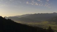 Archived webcam image showing View from ´Berggasthof Habersattgut´ down to the ´Ennstal´ (Enns valley) on 19 Jun 2026 at 06:26