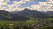 Archived webcam image showing View from ´Berggasthof Habersattgut´ down to the ´Ennstal´ (Enns valley) on 19 Jun 2026 at 12:26