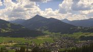 Archived webcam image showing View from ´Berggasthof Habersattgut´ down to the ´Ennstal´ (Enns valley) on 19 Jun 2026 at 14:26