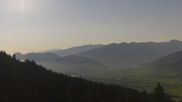 Archived webcam image showing View from ´Berggasthof Habersattgut´ down to the ´Ennstal´ (Enns valley) on 6 Aug 2026 at 08:11